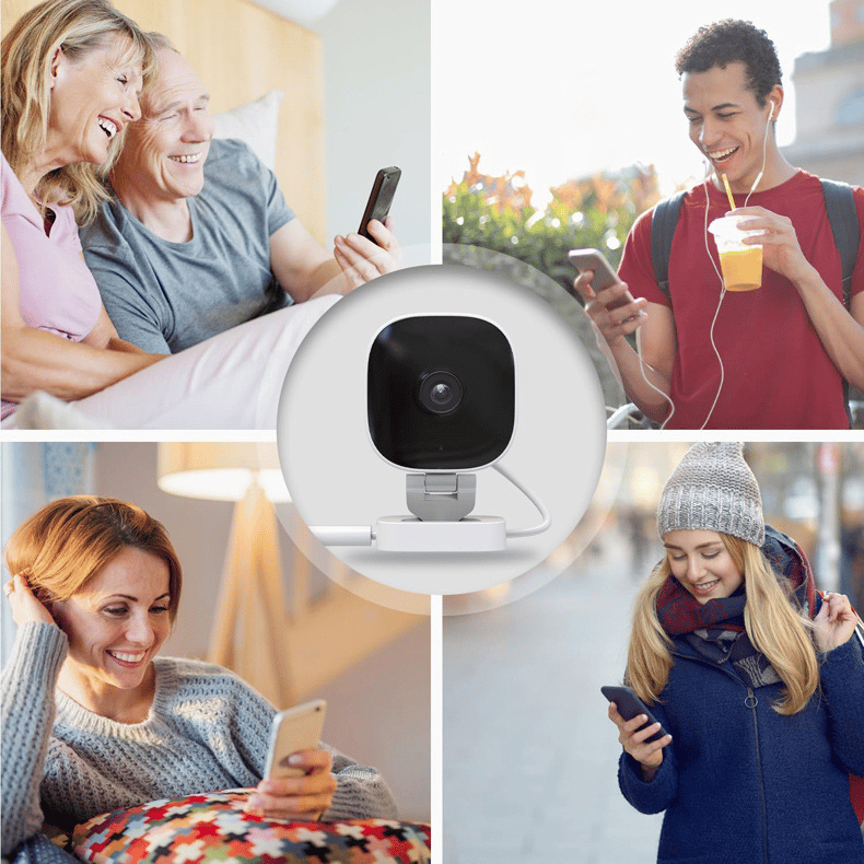 Crystal-clear security 2K camera Color Night Vision 24/7 Recording & Smart Alerts Easy Install