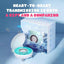 Seashell Bluetooth Speaker | Beat-Sync Colorful LED Lights