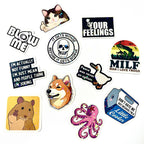 130 Pcs Sarcastic and Funny Saying Stickers Pack- New Razer Style