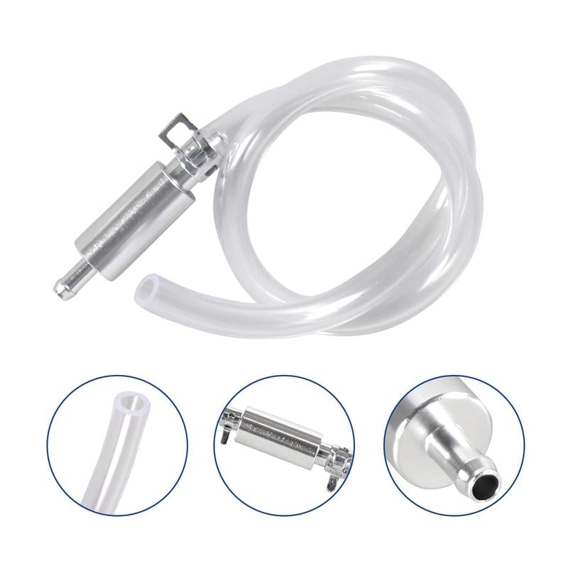 Brake Bleeder Hose One-Way Check Valve Tube Bleeding Tool Kit