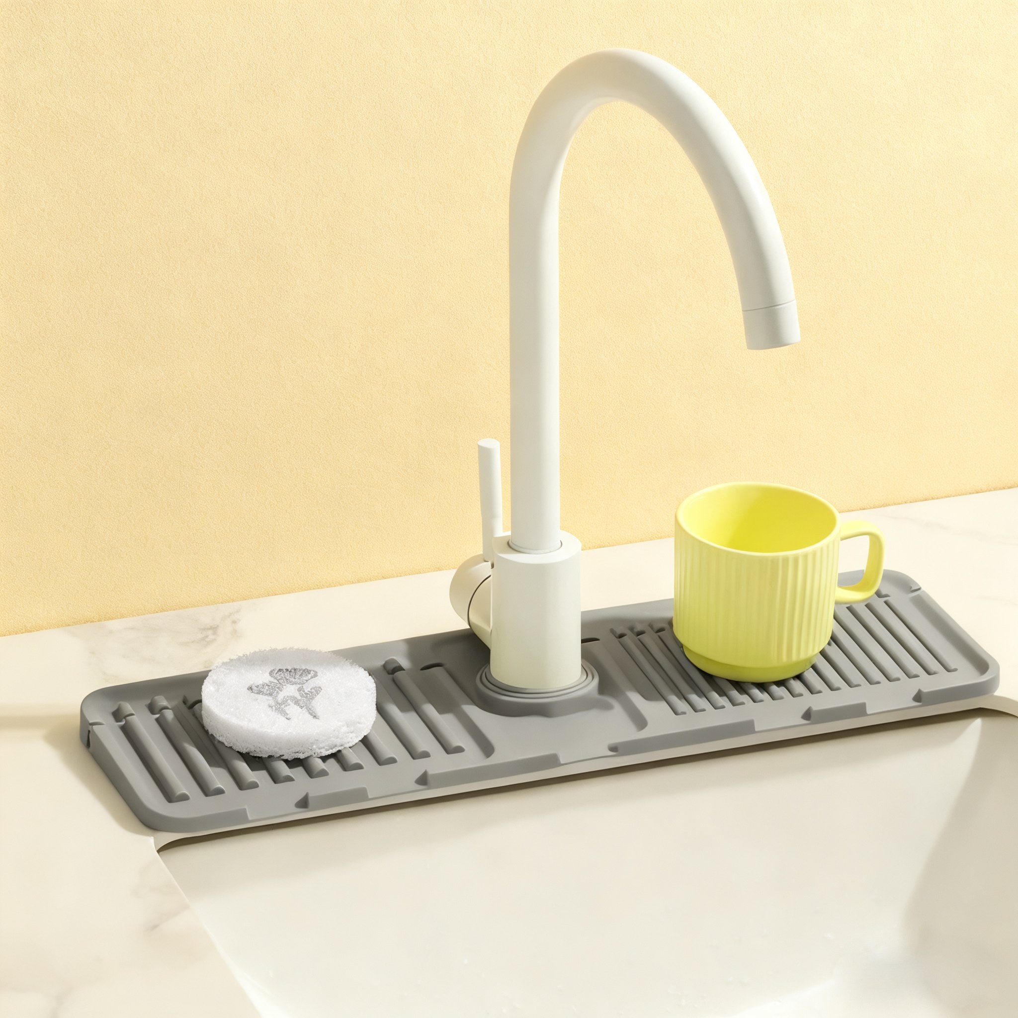 Faucet Splash Guard & Drainage Mat