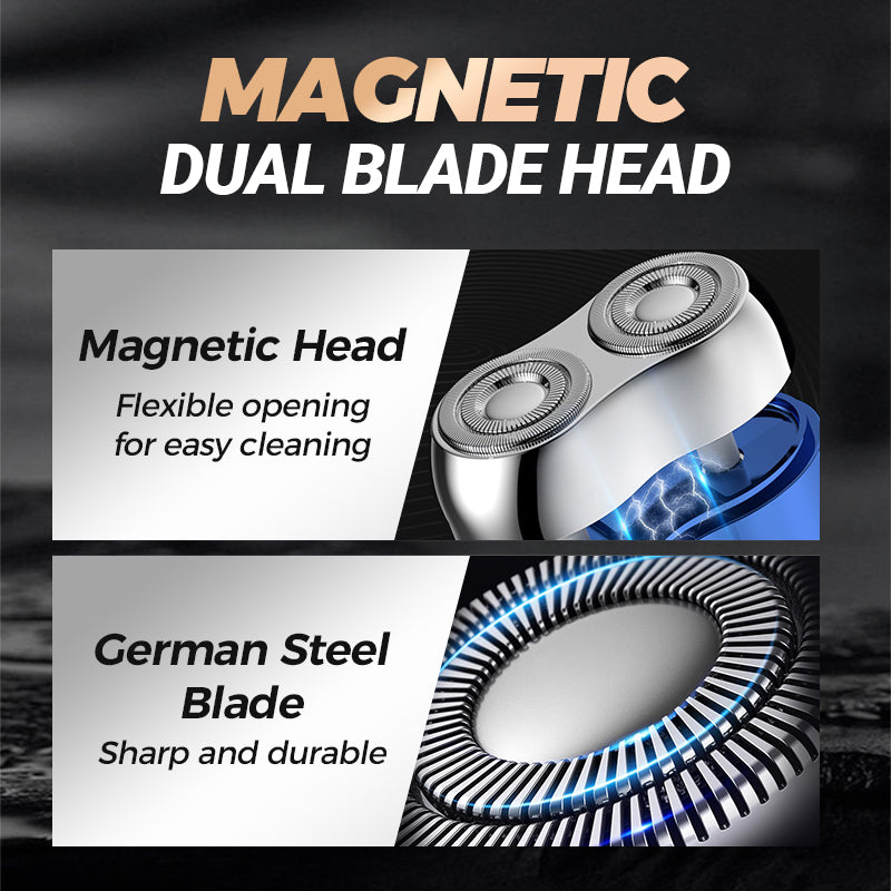 New Mini Double Head Electric Shave