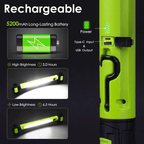 Multifunctional magnetic rechargeable work light