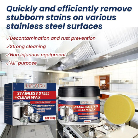 50% ！! Magical Nano-Technology Stainless Steel Cleaning Paste