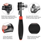 Adjustable Ratchet Wrench Kit for 6-22mm Screw