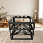 10U Open Frame Network Rack: Organize Your Tech with Ease