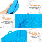 Square Silicone Reusable Cooking Basket Insert