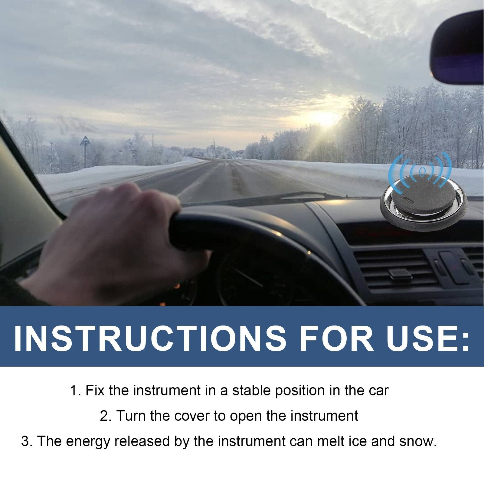Antifreeze Device – Auto Defroster & Molecular Heater for Snow and Ice Removal