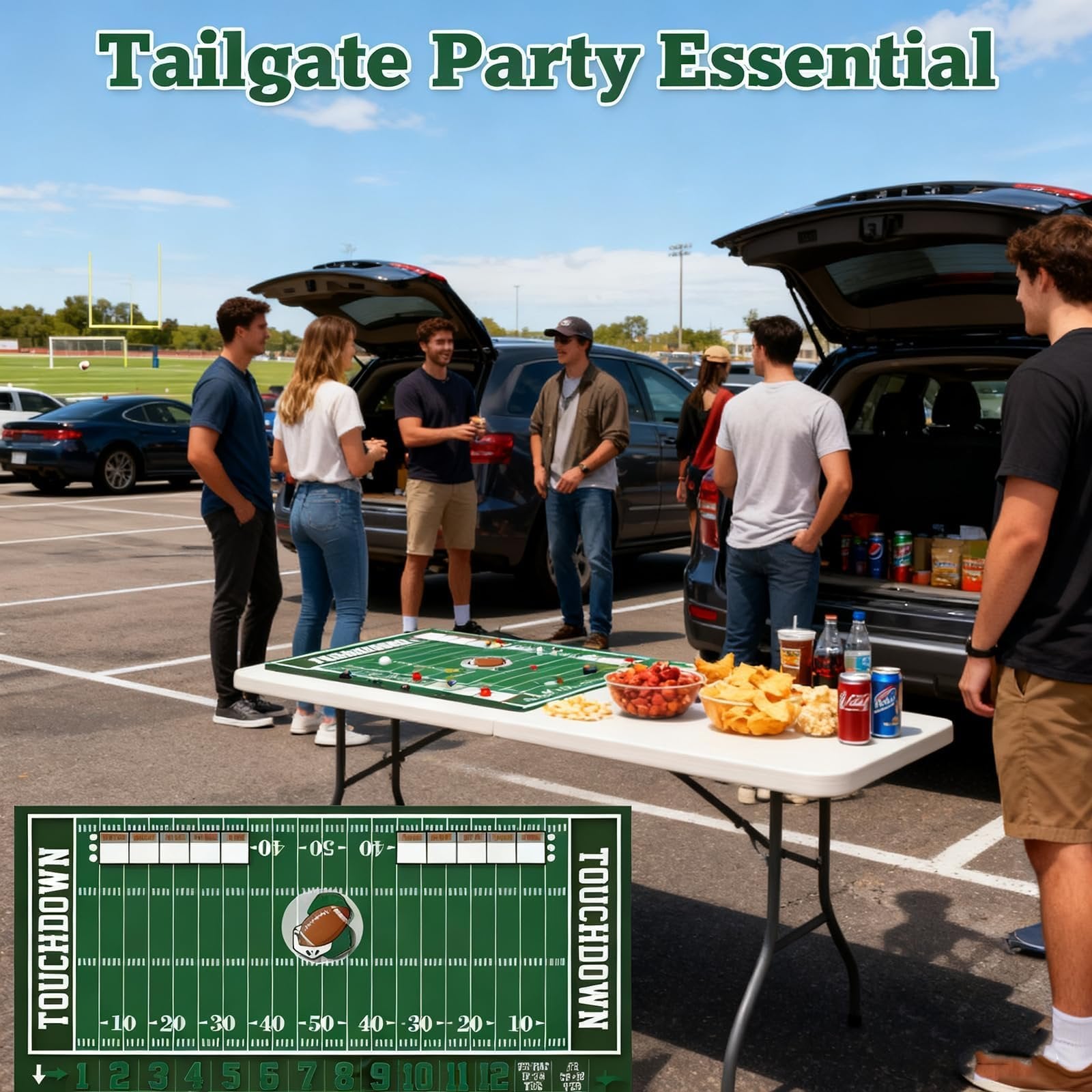 Football Game Board – Roll, Score & Win