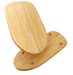 Handmade Bamboo Mixer Mobile Tray, Waterproof, Anti-Slip & Corrosion-Resistant