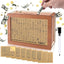 Wooden Lottery Ticket Game Board & Money Box with Counter