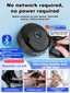 [Hidden Camera 1080P HD night vision]No WIFI or electricity required Tiny and installs in 1 second Remote real-time viewing