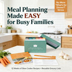 Meal Planning Kit with 72 Photo Recipe Cards