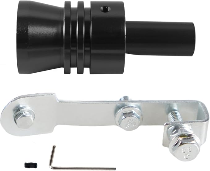 Aluminum Alloy Universal Turbo Whistle,Turbo Sound Exhaust Muffler Pipe Whistle Car Roar Maker