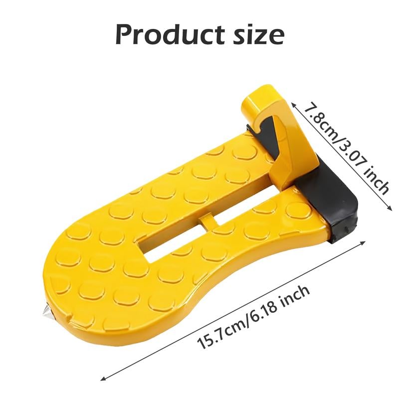 1 Count SUV Roof Step Assist, Car Door Hook-On Foot Pedal