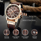 Men's High-End Classic Quartz Watches