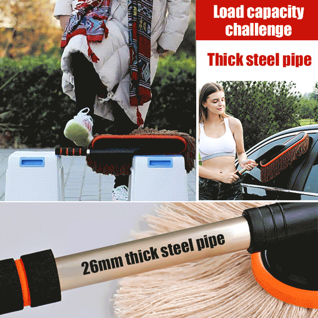 Promotion - Car Duster With Extendable Telescoping Handle