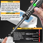 2-in-1 High Torque Strong Magnetic Screwdriver Electricity Detector