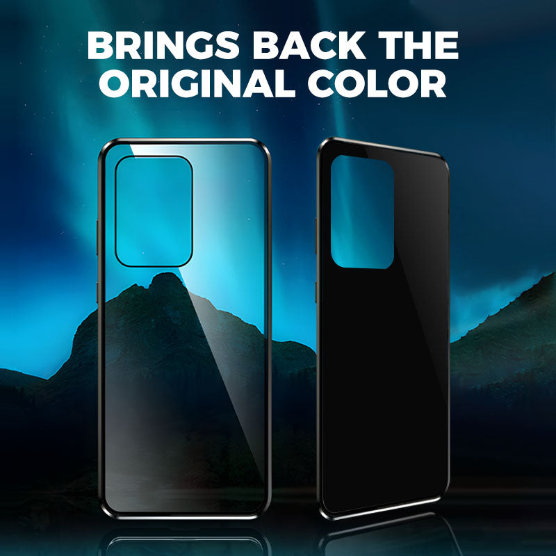 Magnetic Tempered Glass Double-sided Phone Case For Samsung S23-S25 Series