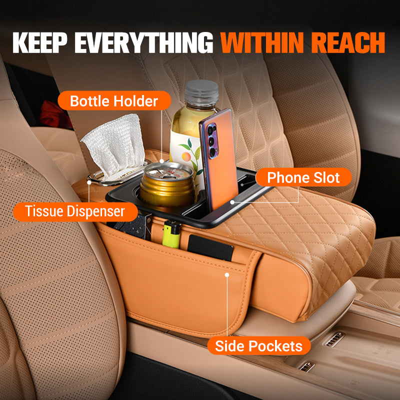PROMOTION - Integrated Pressurized Multifunctional Car Armrest Heightening Pad