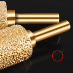 Diamond grinding head brazed cast iron grinding head