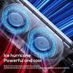 Summer Dual Turbo USB Car Seat Fan - High Wind Power Rear Pillow Fan