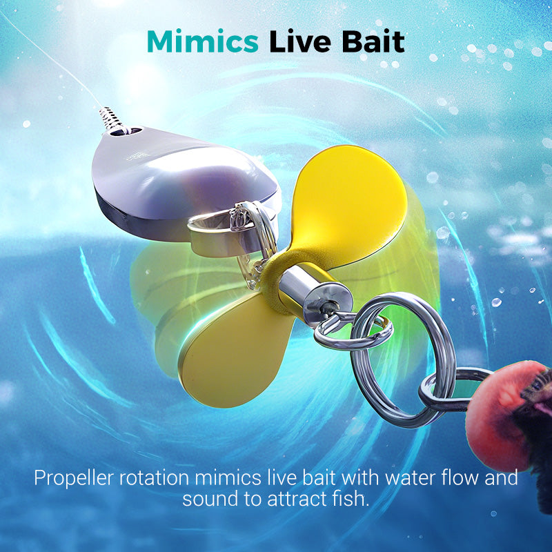 Metal Propeller Fishing Lure for Catching Fish
