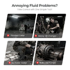 【Industrial-Grade High-Efficiency Choice】38mm High-Power Oil/Water Pump Kit｜ Blue Portable Design｜Easy to Carry｜Versatile Applications