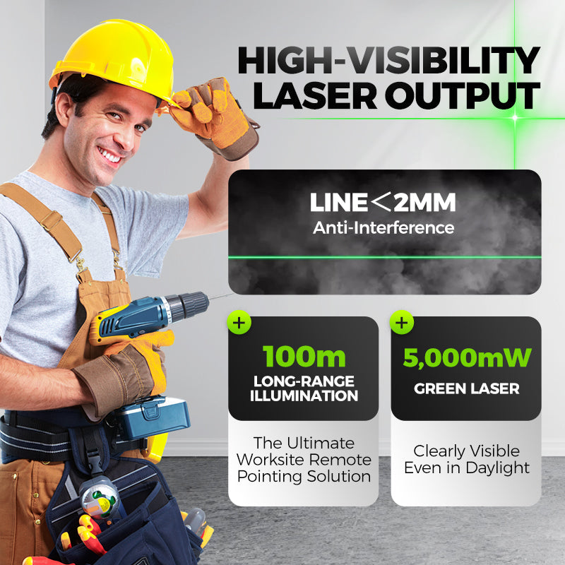 Color Pattern Laser Flashlight