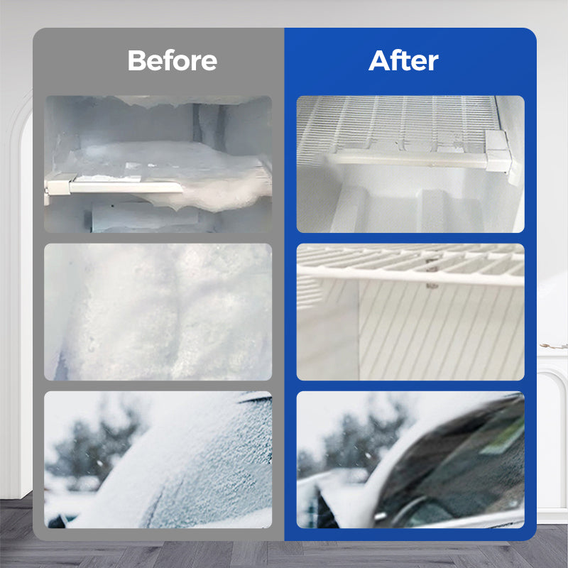 Defrosting Spray for Fridge & Freezer - Rapid Ice Removal with Eco-Friendly Formula for Effortless Cleaning