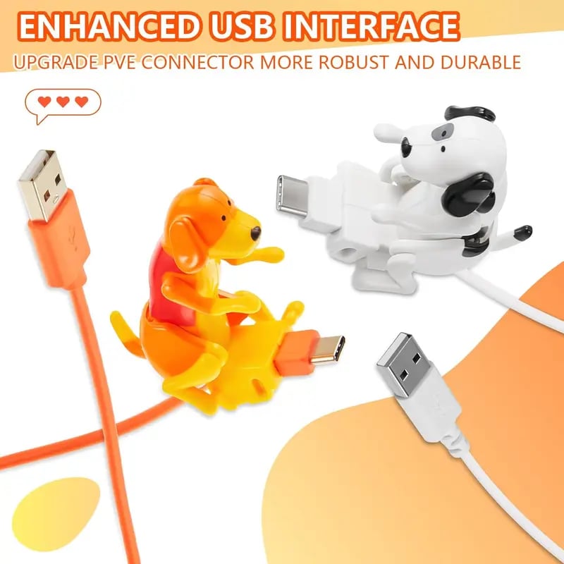 Funny Dog Charging Cable