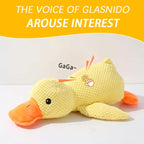 Quacking Crinkle Duck Comfort Calming Toy for Dog Separation Anxiety Proper Relief