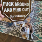 Promotion Security Sign Fuck Around and Find Out Sign