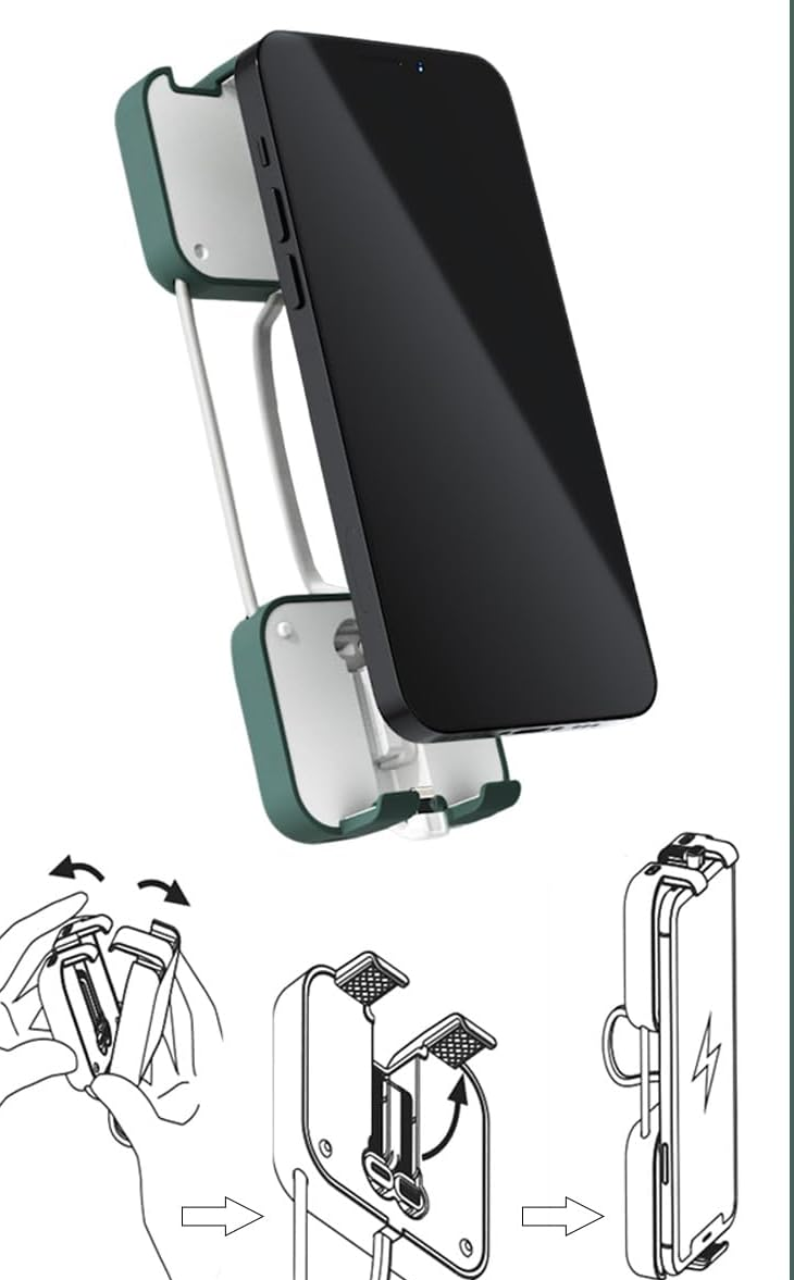 New products Portable Wireless Charging Treasure Mobile Phone Holder