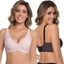 Stylish Leopard Pattern Breathable Everyday Bra