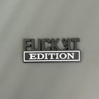 FUCK IT Edition Emblem/Old Man Edition Car Emblem