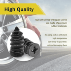 Tire Repair Rubber Nails Kit with 2 Sizes