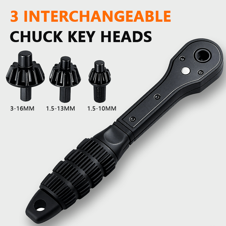 2 in 1 Drill Chuck Ratchet Spanner