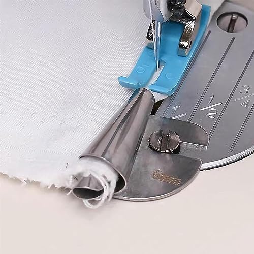 Rolled hem foot for sewing