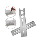 Tools Revolution Tile angle measuring ruler