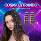 Clip-in Tinsel Hair Extensions