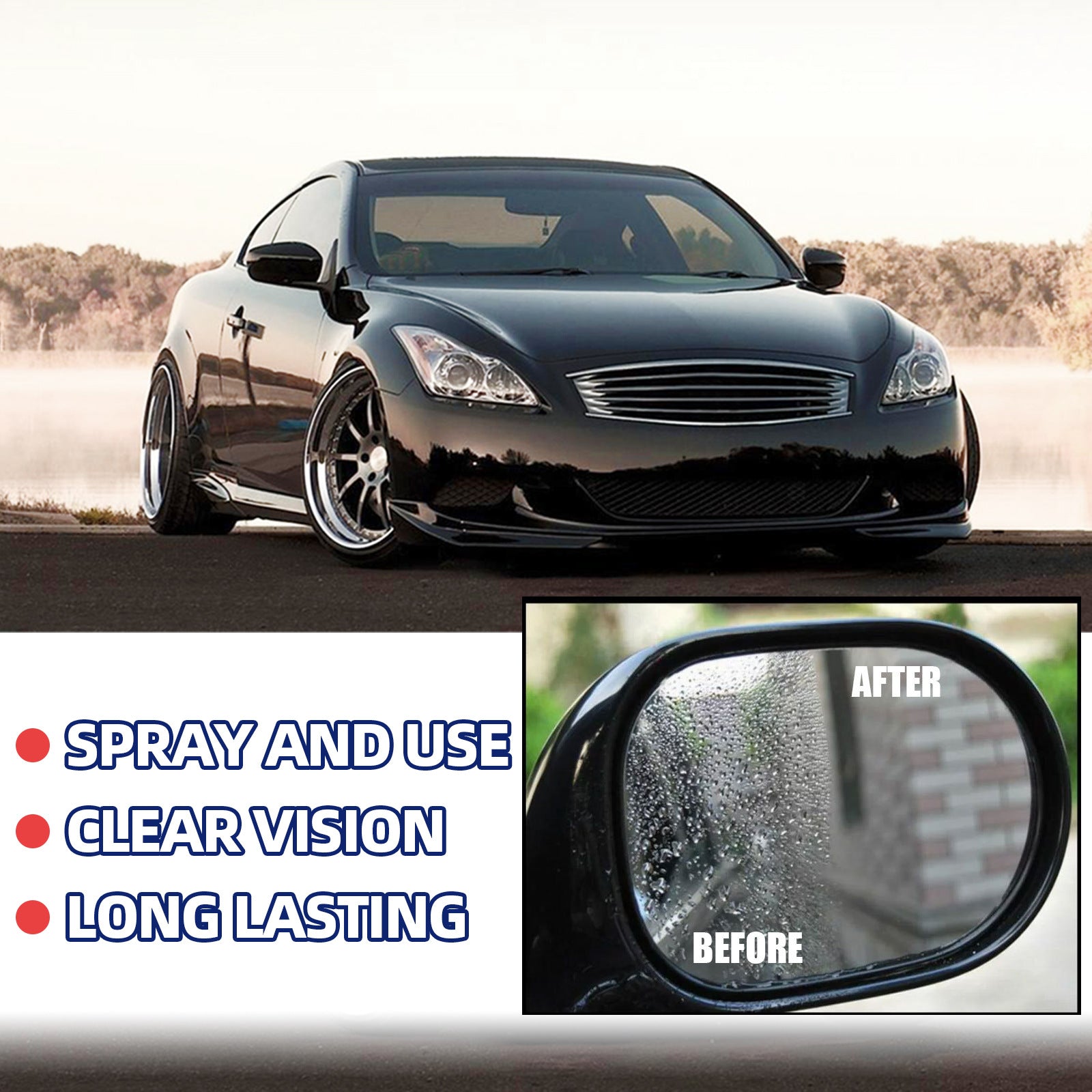 Winter Specials： Buy 3 set free 2 set-Car Glass Anti-fog Rainproof Agent