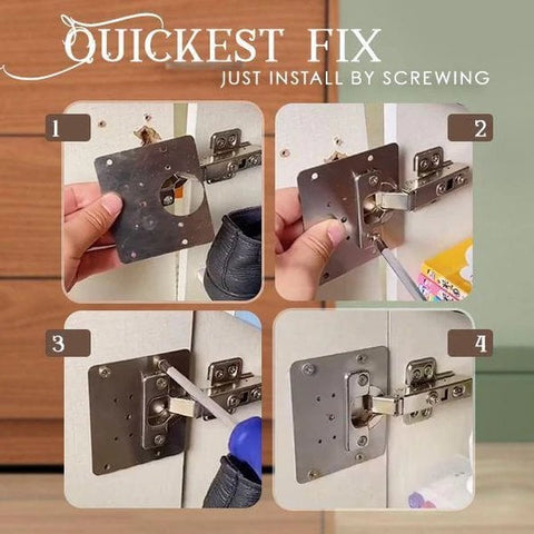 Hinge Repair Kit – All-in-One Tool, Easy Fix & Durable Solution