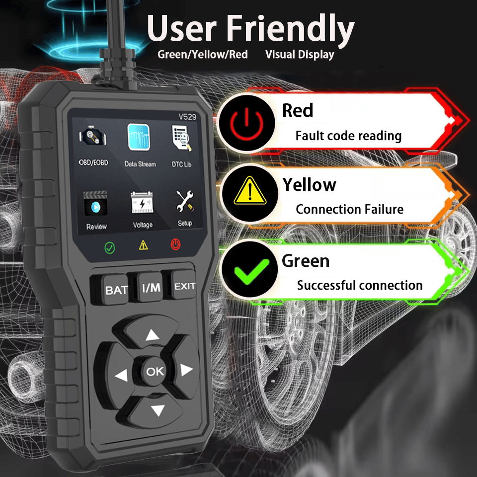 OBD2 Advanced Diagnostic Tool – Professional Engine Code Reader