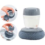 Comfort Grip Soap Dispensing Kitchen Scrub