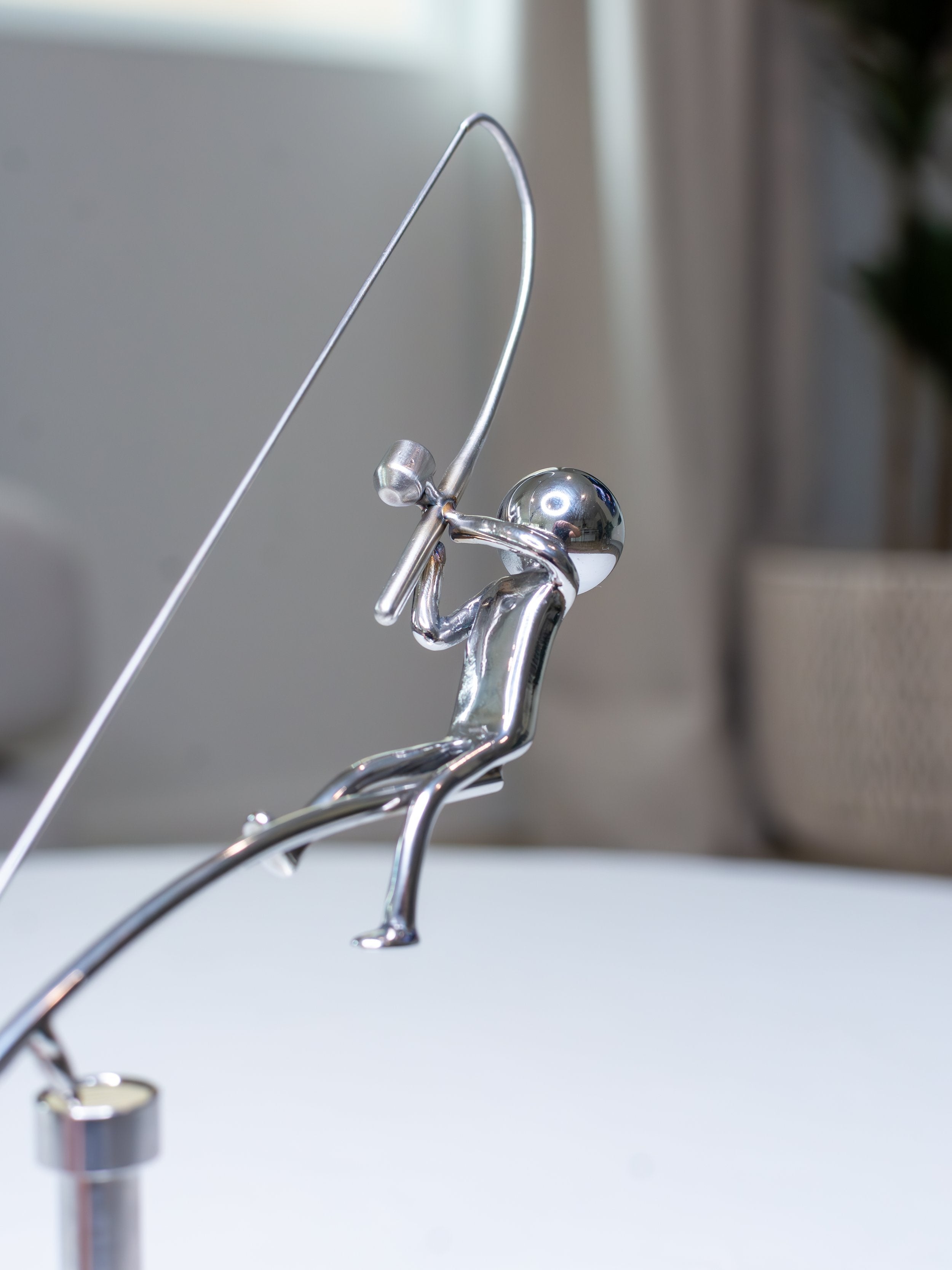 The Fisherman Balancing Sculpture
