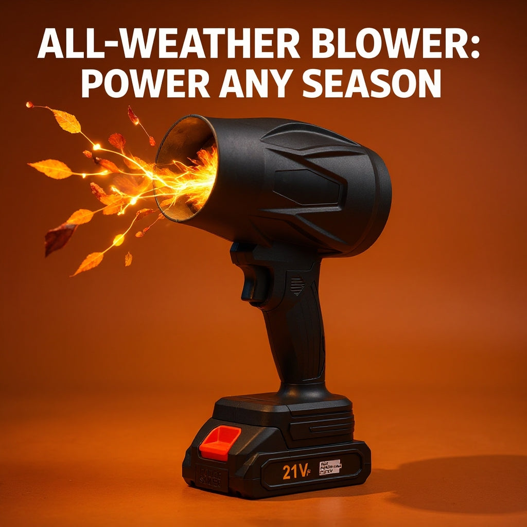 NOW! Car Electric Snow Blower - Handheld Defroster with Dual-Speed Settings for Quick Windshield & Mirror Cleaning