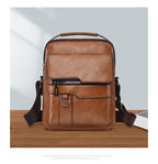 Men's PU Leather Crossbody Bag