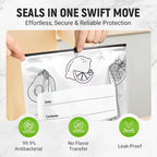 Reusable Aluminum Foil Sealable Storage Bags