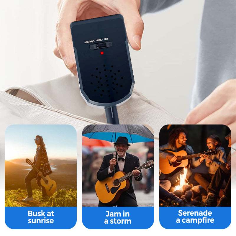 Mini Portable Guitar Amplifier Set 30W HD Sound